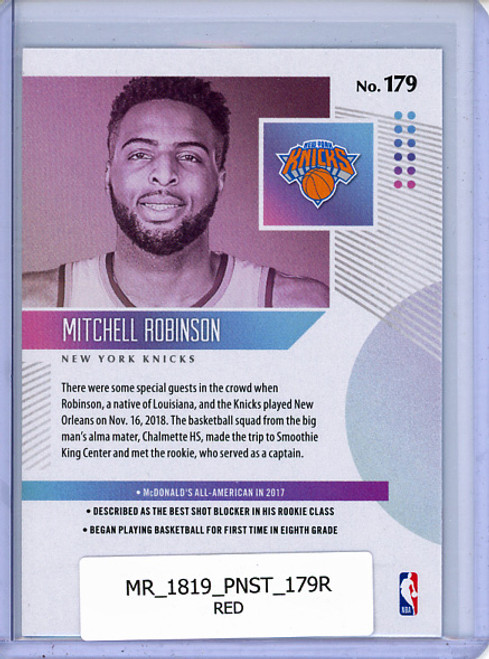 Mitchell Robinson 2018-19 Status #179 Red