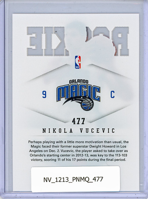 Nikola Vucevic 2012-13 Marquee #477