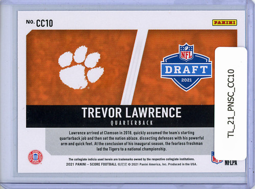 Trevor Lawrence 2021 Score, Collegiate Champions #CC10