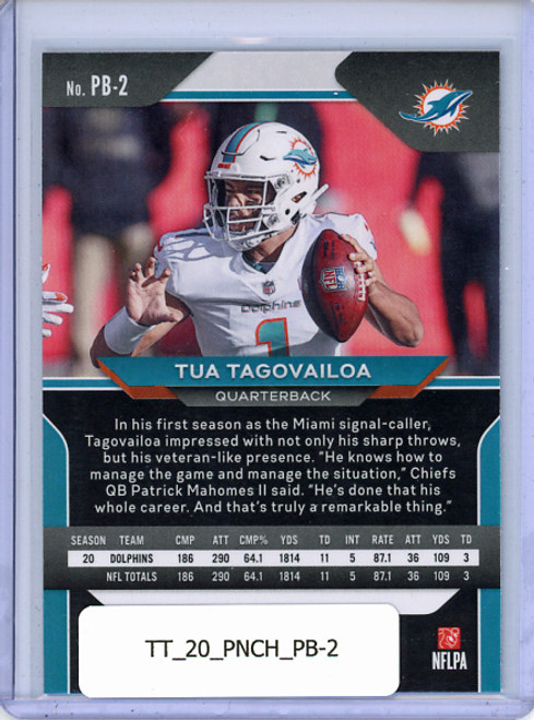 Tua Tagovailoa 2020 Chronicles, Prizm Black #PB-2