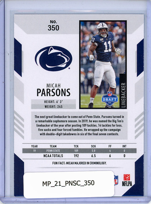 Micah Parsons 2021 Score #350