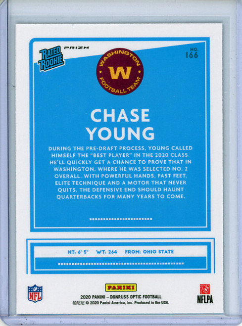 Chase Young 2020 Donruss Optic #166 Holo (1)