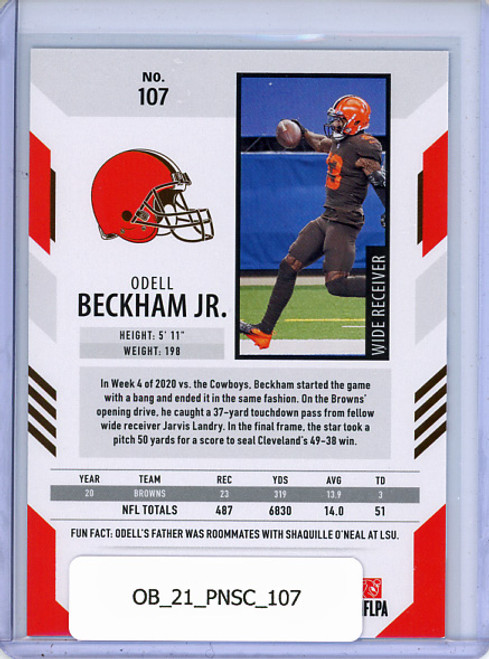 Odell Beckham Jr. 2021 Score #107