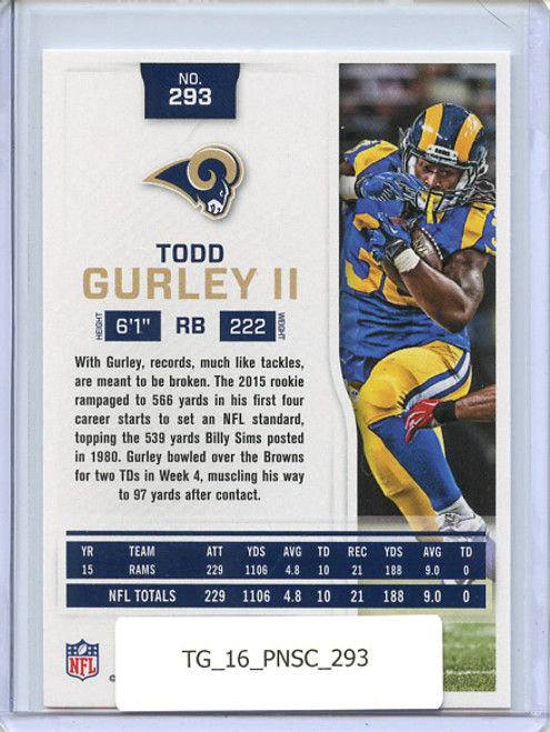 Todd Gurley 2016 Score #293