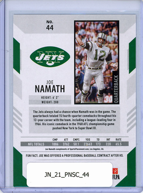 Joe Namath 2021 Score #44