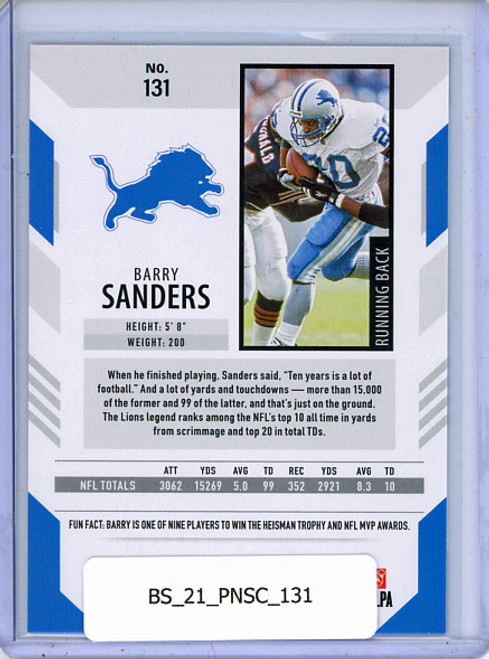 Barry Sanders 2021 Score #131