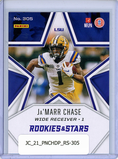 Ja'Marr Chase 2021 Chronicles Draft Picks, Rookies & Stars #305