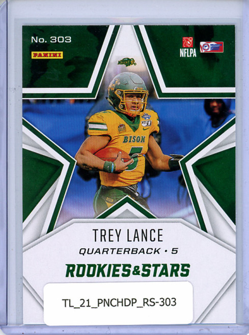 Trey Lance 2021 Chronicles Draft Picks, Rookies & Stars #303
