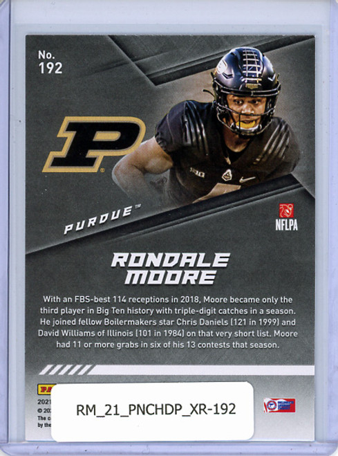 Rondale Moore 2021 Chronicles Draft Picks, XR #192