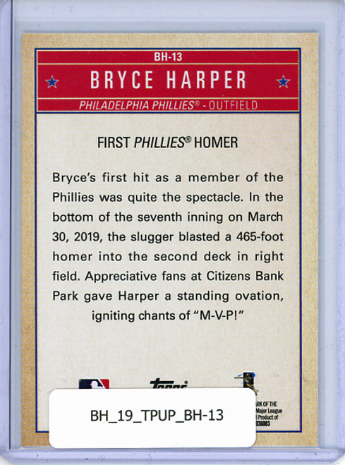 Bryce Harper 2019 Topps Update, Welcome to Philly #BH-13