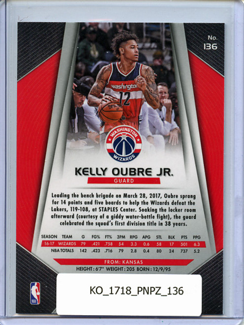 Kelly Oubre Jr. 2017-18 Prizm #136