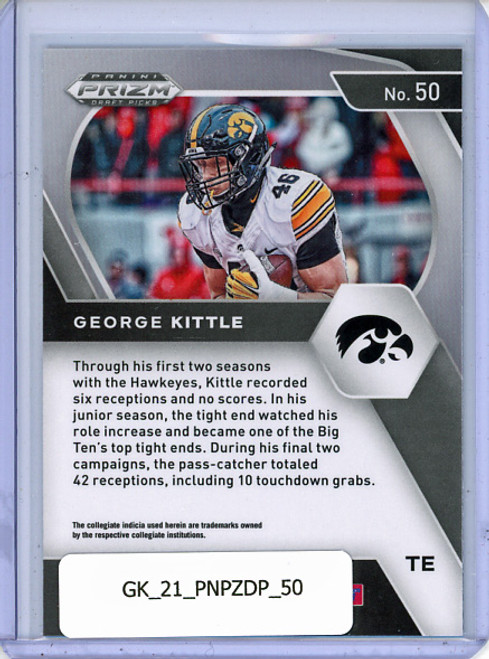 George Kittle 2021 Prizm Draft Picks #50