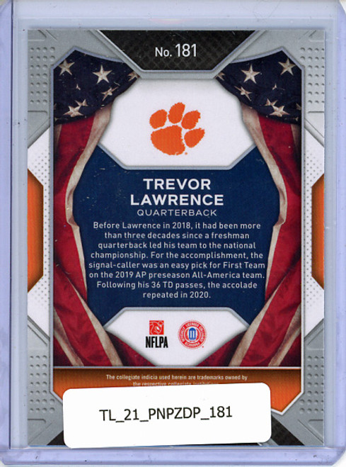 Trevor Lawrence 2021 Prizm Draft Picks #181 All-Americans