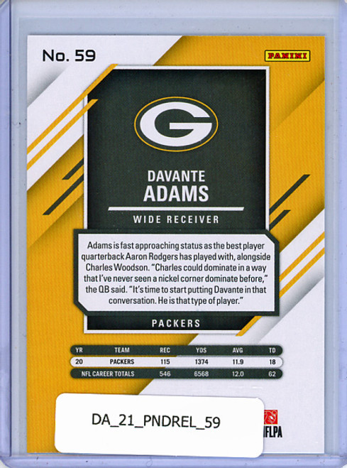 Davante Adams 2021 Donruss Elite #59