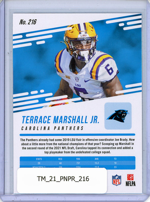 Terrace Marshall Jr. 2021 Prestige #216