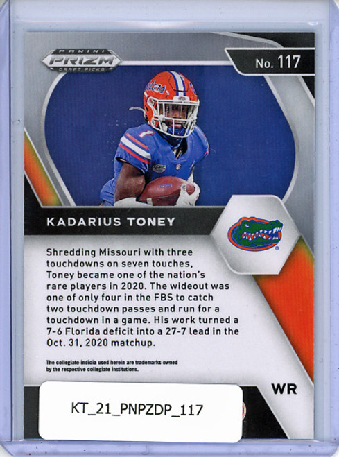 Kadarius Toney 2021 Prizm Draft Picks #117