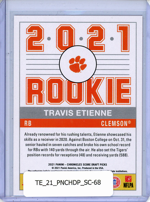 Travis Etienne 2021 Chronicles Draft Picks, Score #68