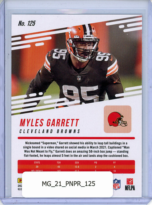 Myles Garrett 2021 Prestige #125