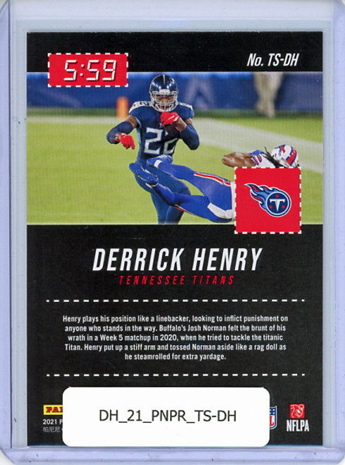 Derrick Henry 2021 Prestige, Time Stamped #TS-DH