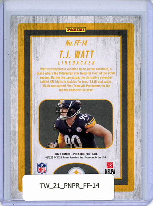 T.J. Watt 2021 Prestige, Franchise Favorites #FF-14