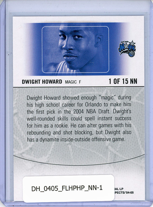 Dwight Howard 2004-05 Hoops Hot Prospects, Notable Newcomers #NN1