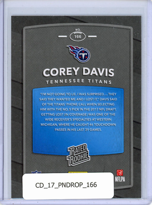 Corey Davis 2017 Donruss Optic #166