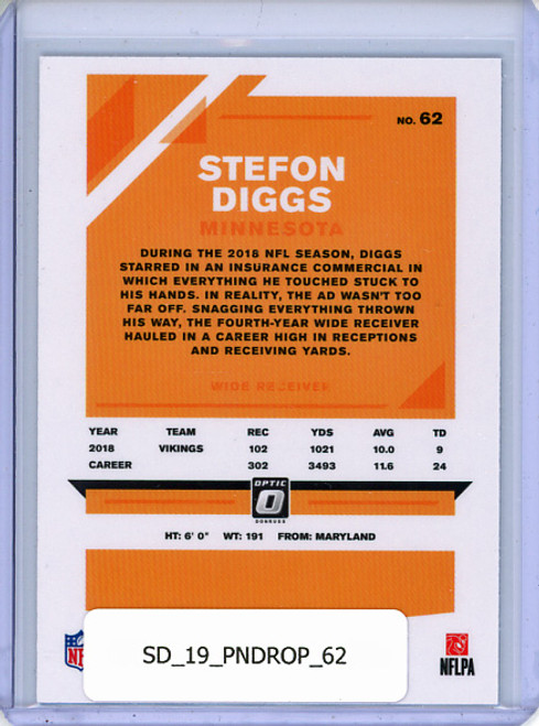 Stefon Diggs 2019 Donruss Optic #62