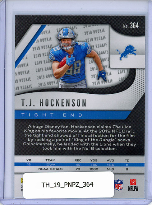 T.J. Hockenson 2019 Prizm #364