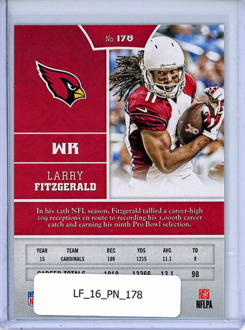 Larry Fitzgerald 2016 Panini #178