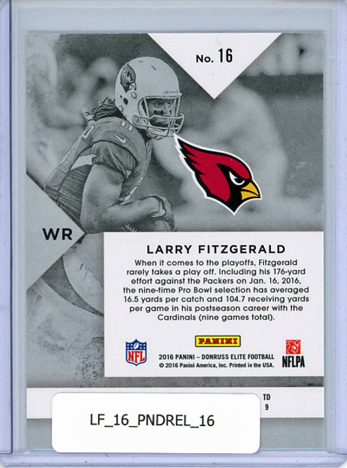 Larry Fitzgerald 2016 Donruss Elite #16