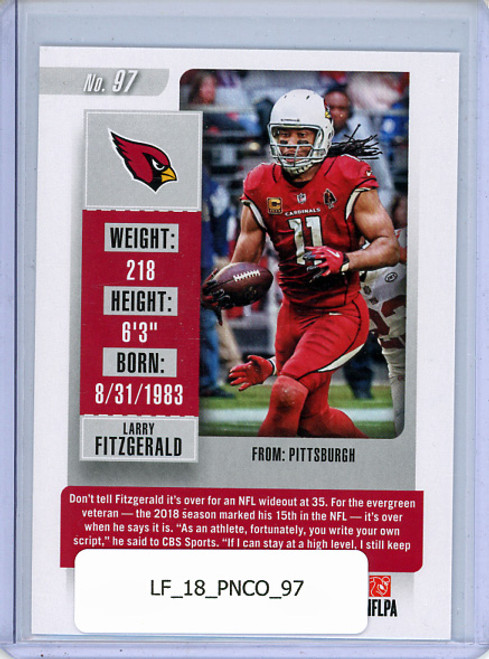 Larry Fitzgerald 2018 Contenders #97
