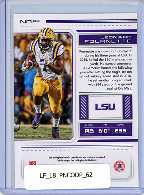 Leonard Fournette 2018 Contenders Draft Picks #62