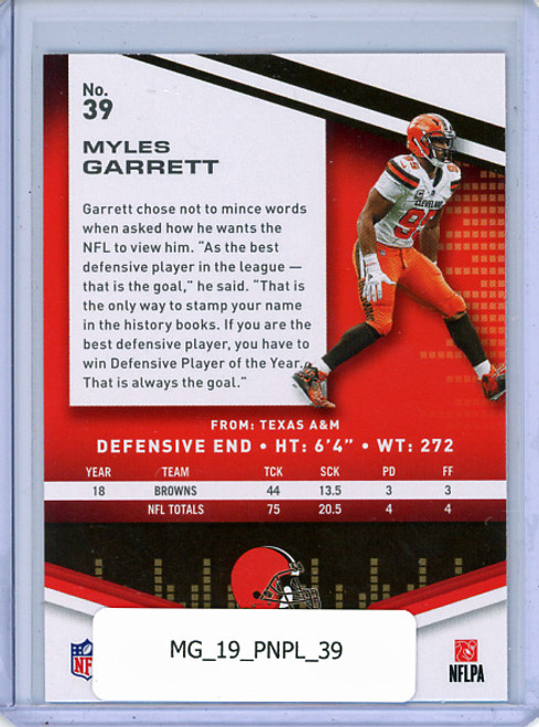 Myles Garrett 2019 Playoff #39