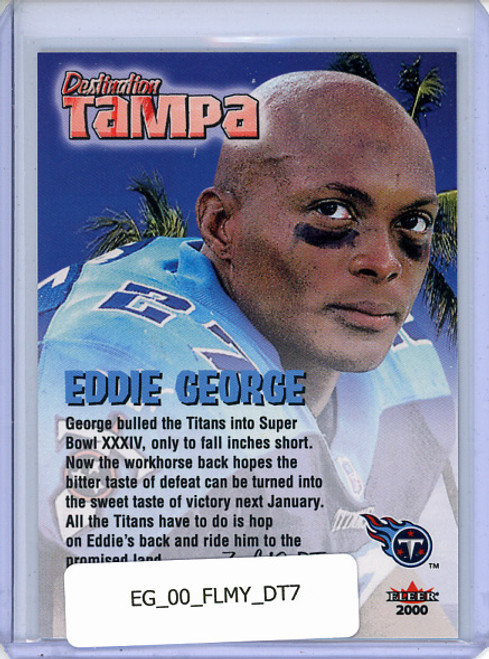 Eddie George 2000 Mystique, Destination Tampa #DT7