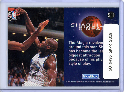Shaquille O'Neal 1994-95 Skybox Premium, Slammin' Universe #SU19