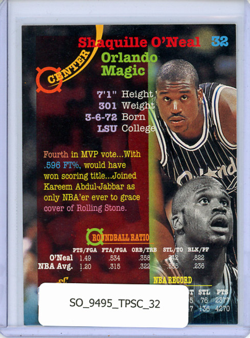 Shaquille O'Neal 1994-95 Stadium Club #32