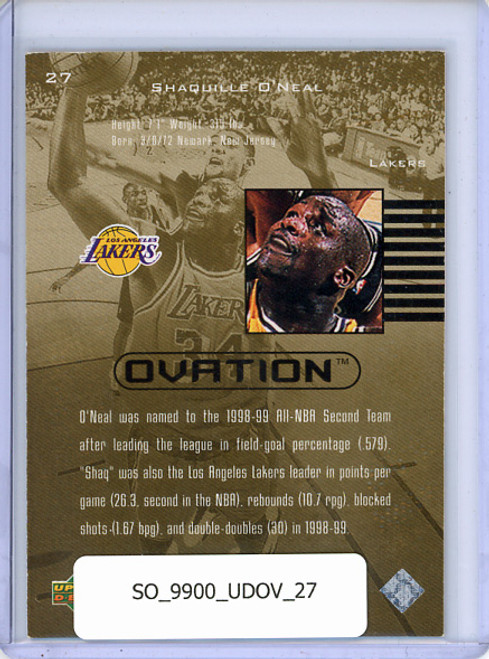 Shaquille O'Neal 1999-00 Ovation #27