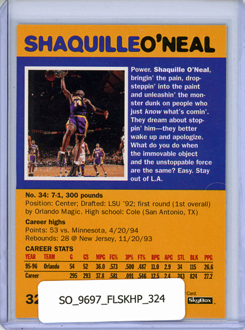 Shaquille O'Neal 1996-97 Hoops #324 SLAM