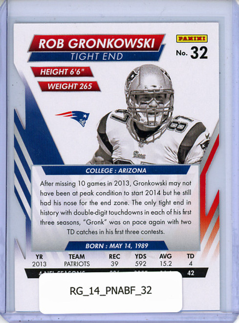 Rob Gronkowski 2014 Absolute #32