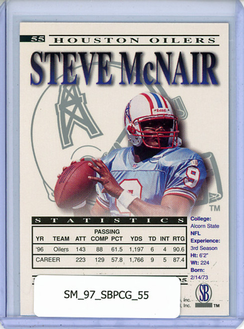 Steve McNair 1997 Pro Line Gems #55
