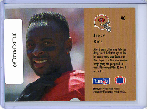 Jerry Rice 1993 Playoff Contenders #90