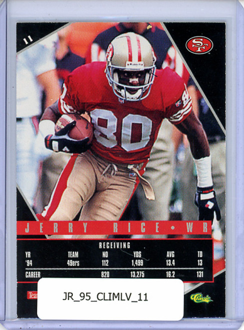 Jerry Rice 1995 Classic Images Live #11