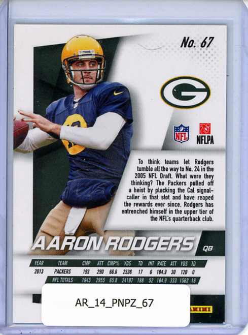 Aaron Rodgers 2014 Prizm #67