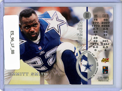 Emmitt Smith 1996 Leaf #88