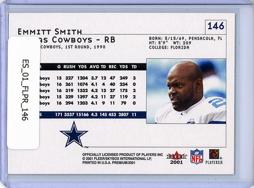 Emmitt Smith 2001 Premium #146