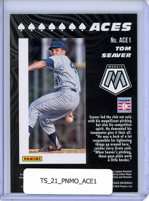 Tom Seaver 2021 Mosaic, Aces #ACE1