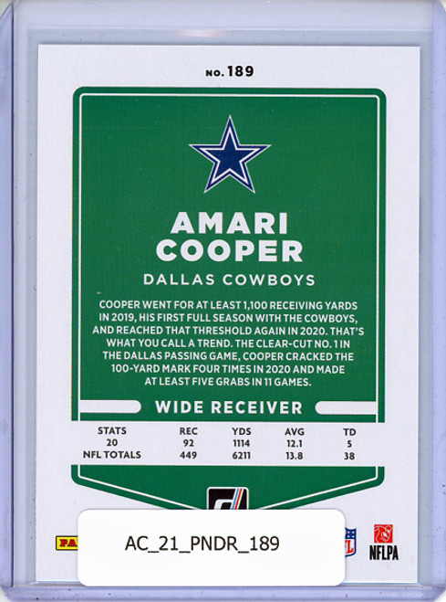 Amari Cooper 2021 Donruss #189