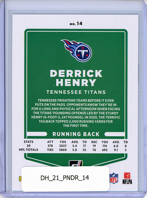 Derrick Henry 2021 Donruss #14