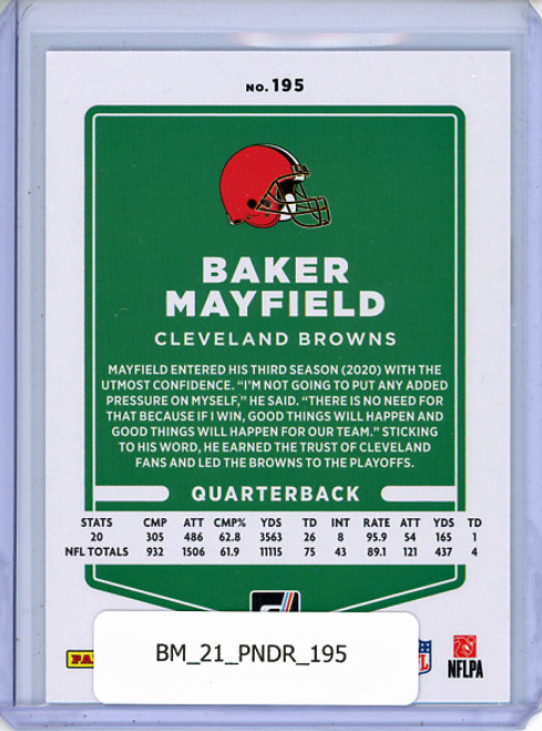 Baker Mayfield 2021 Donruss #195