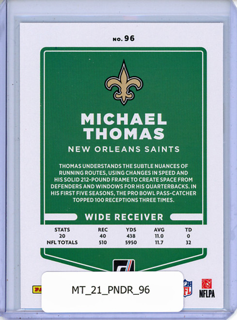 Michael Thomas 2021 Donruss #96